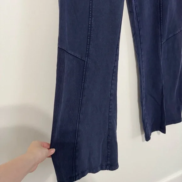 Anthropologie Saturday Sunday Johanna Lounge Sweatpants Blue size M - Picture 4 of 7